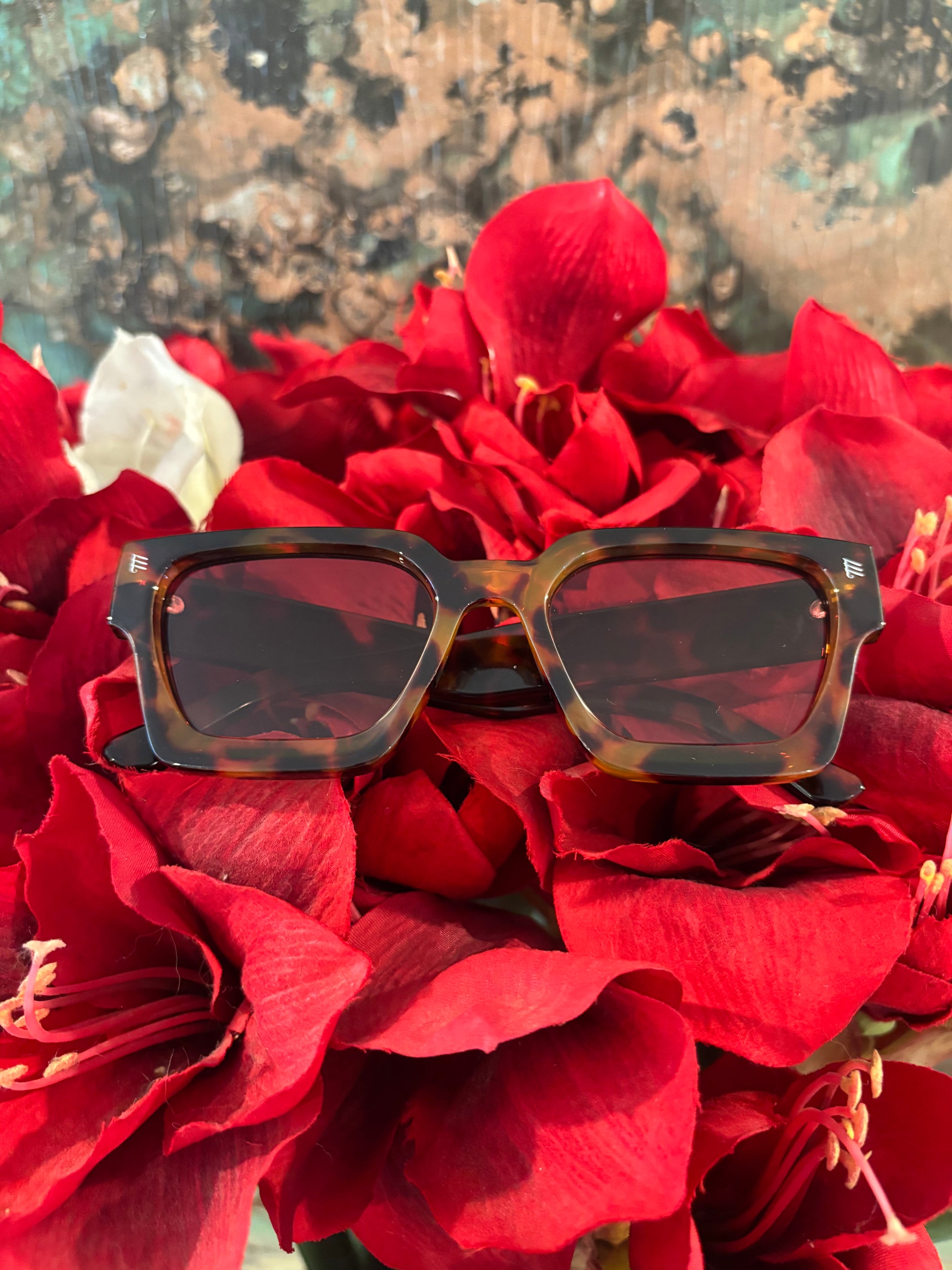 Cocoa Brown Print Y2K 777 Shades