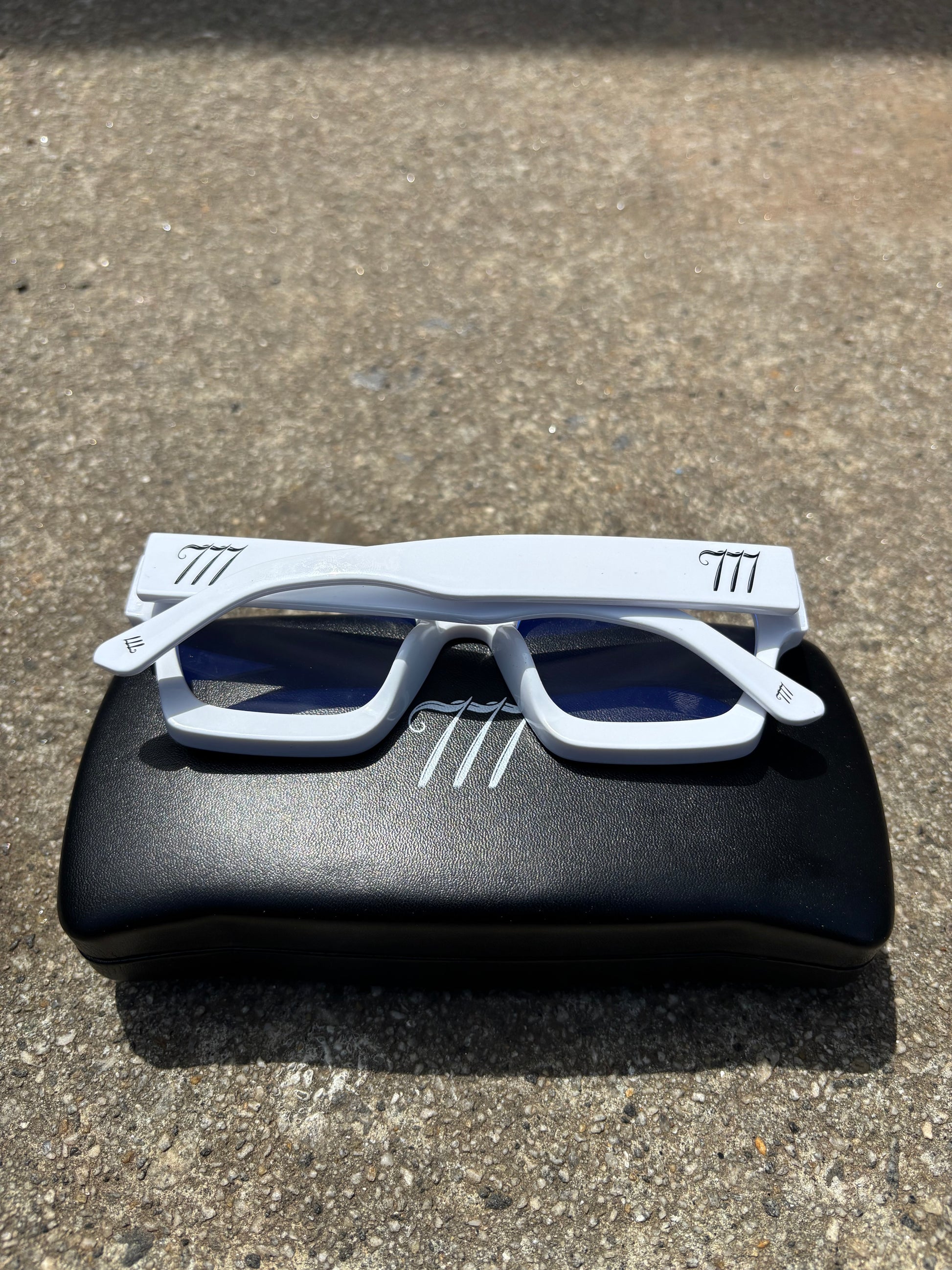 White Y2K 777 Frames