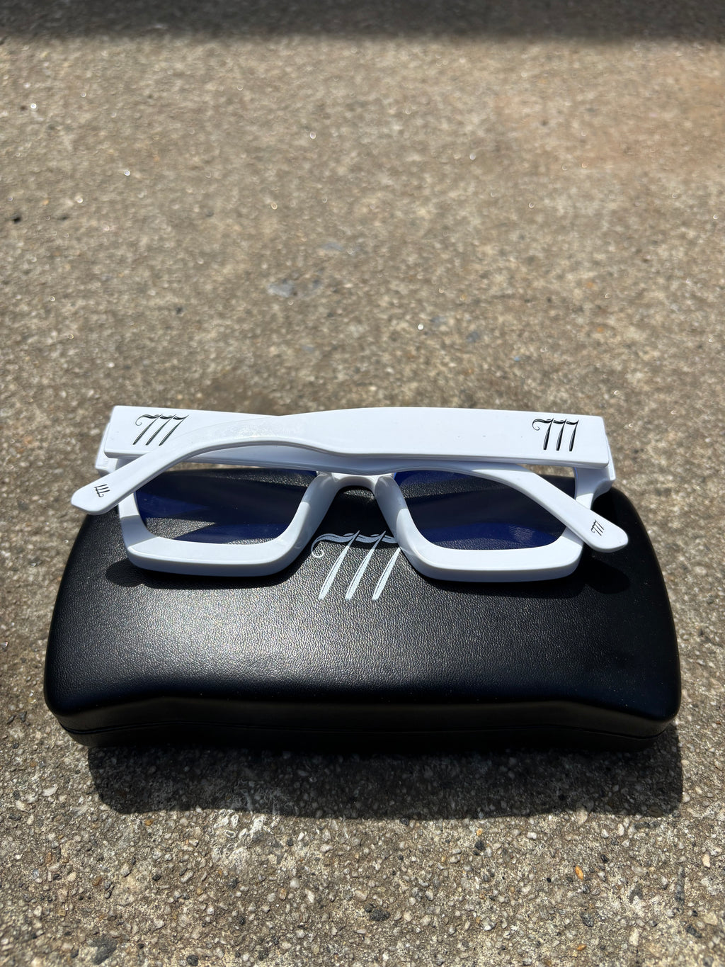 White Y2K 777 Frames