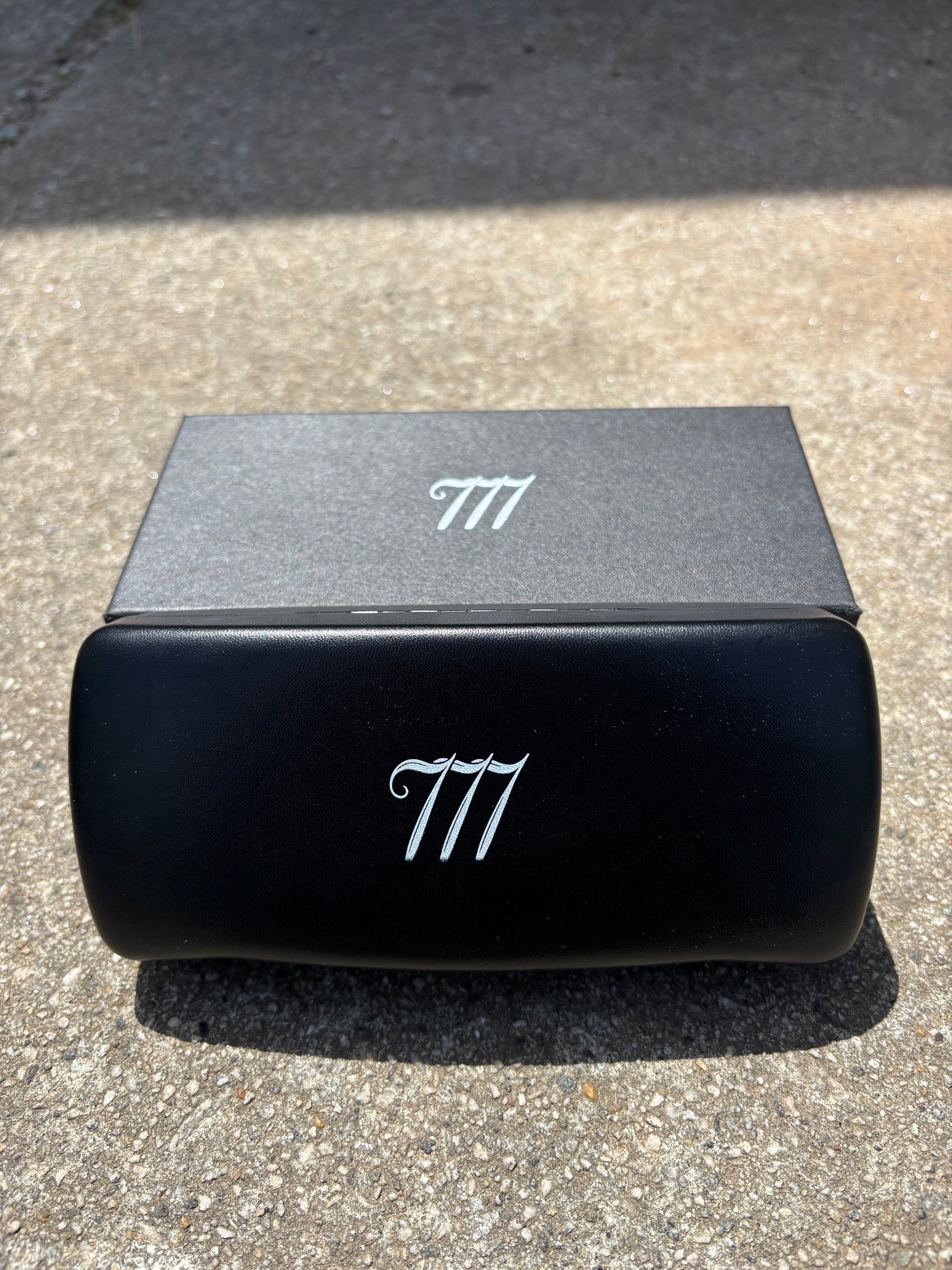 Acetate Black Y2K 777 Frames