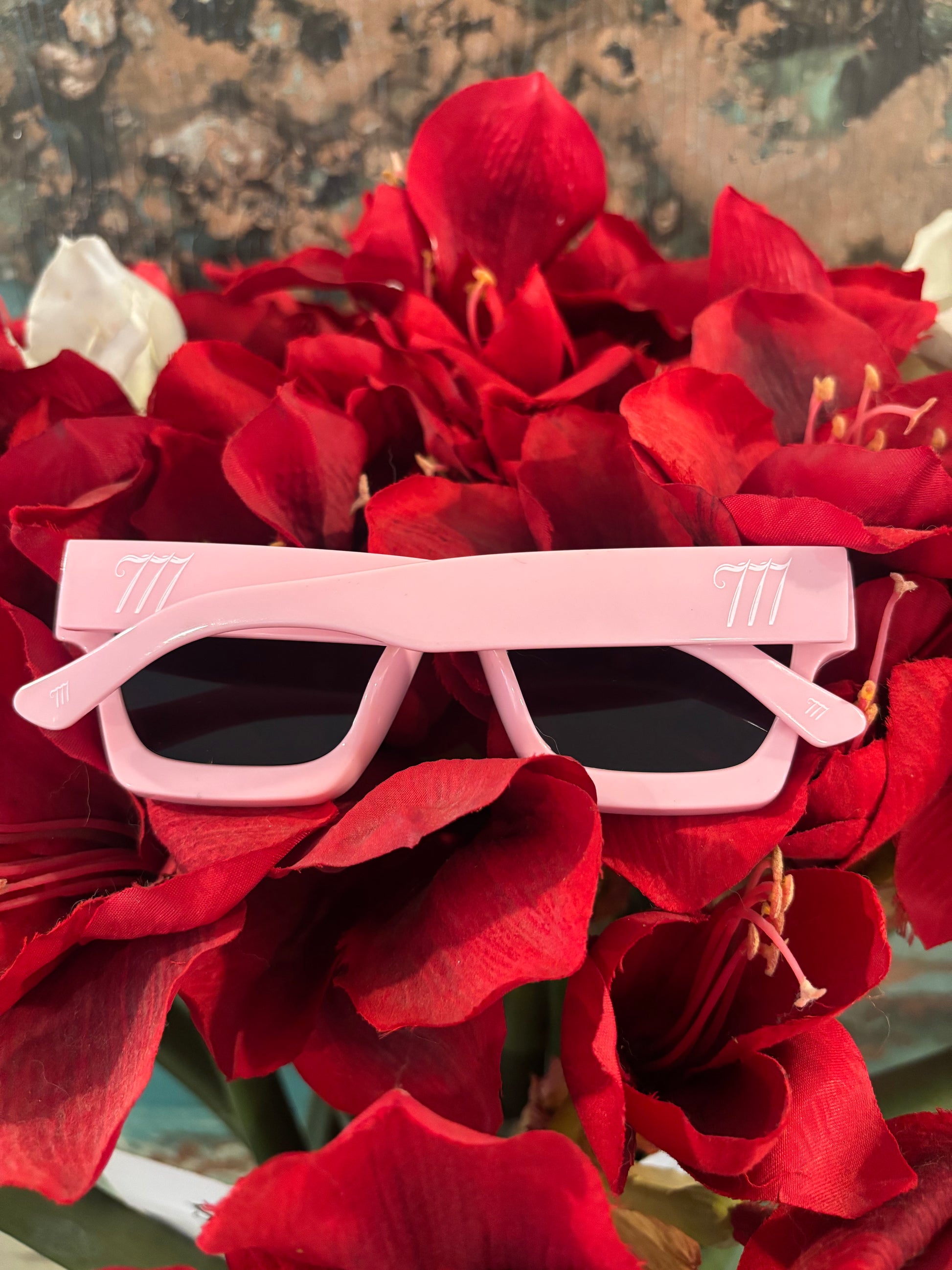Pink Y2K 777 Shades