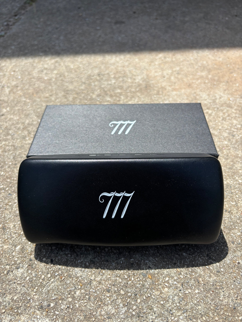 Acetate Black Y2K 777 Frames