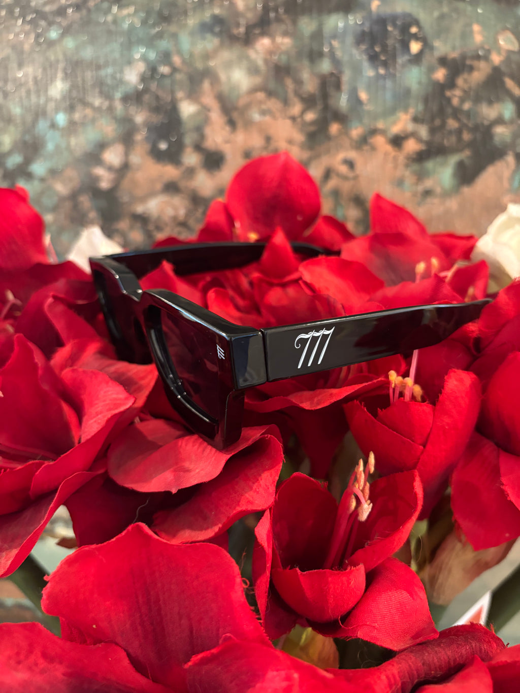 Black Y2K 777 Shades