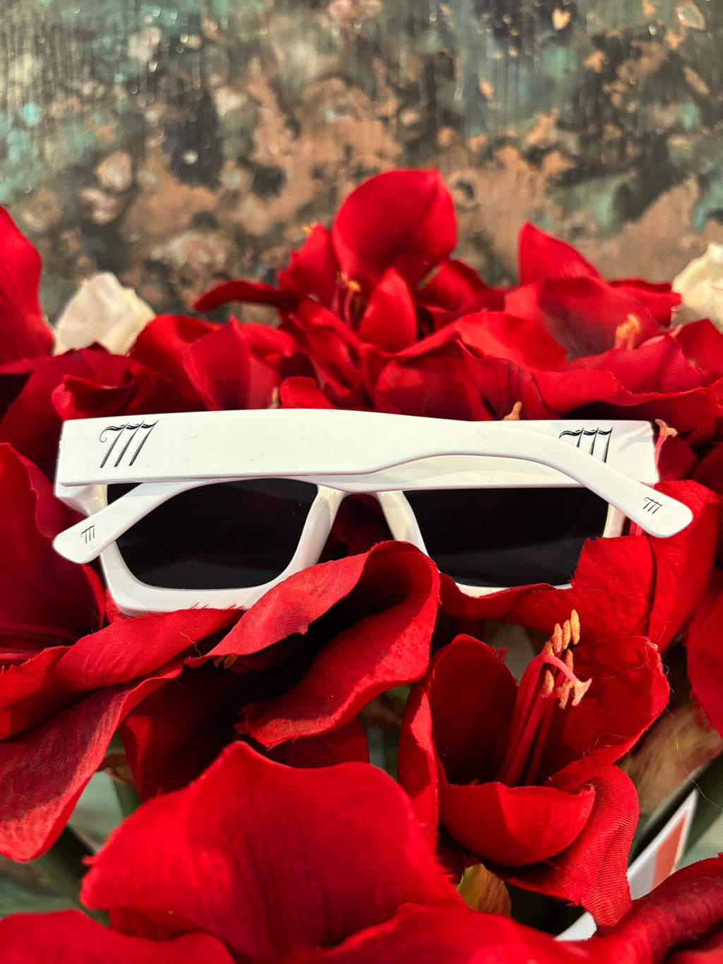 White Y2K 777 Shades